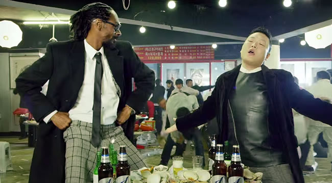Psy e Snoop Dogg lançam o clipe “WTF?” do ano!
