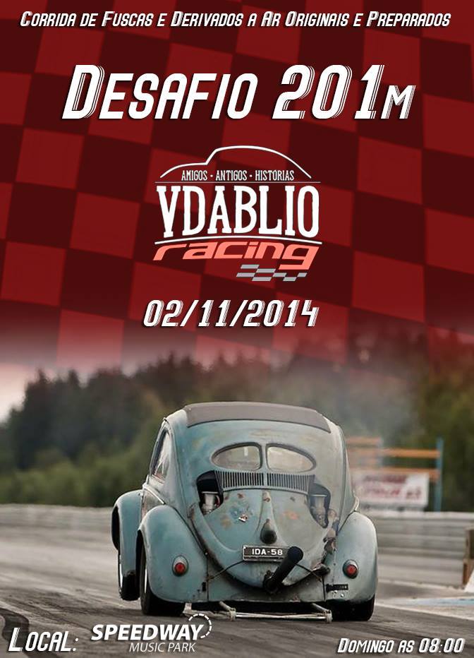 Vdablio Racing – A coisa ficou séria entre os motores VW a AR