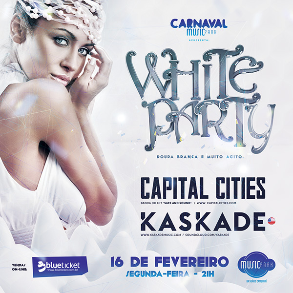 Capital Cities e Kaskade embalam o Carnaval do Music Park BC em Balneário Camboriú 